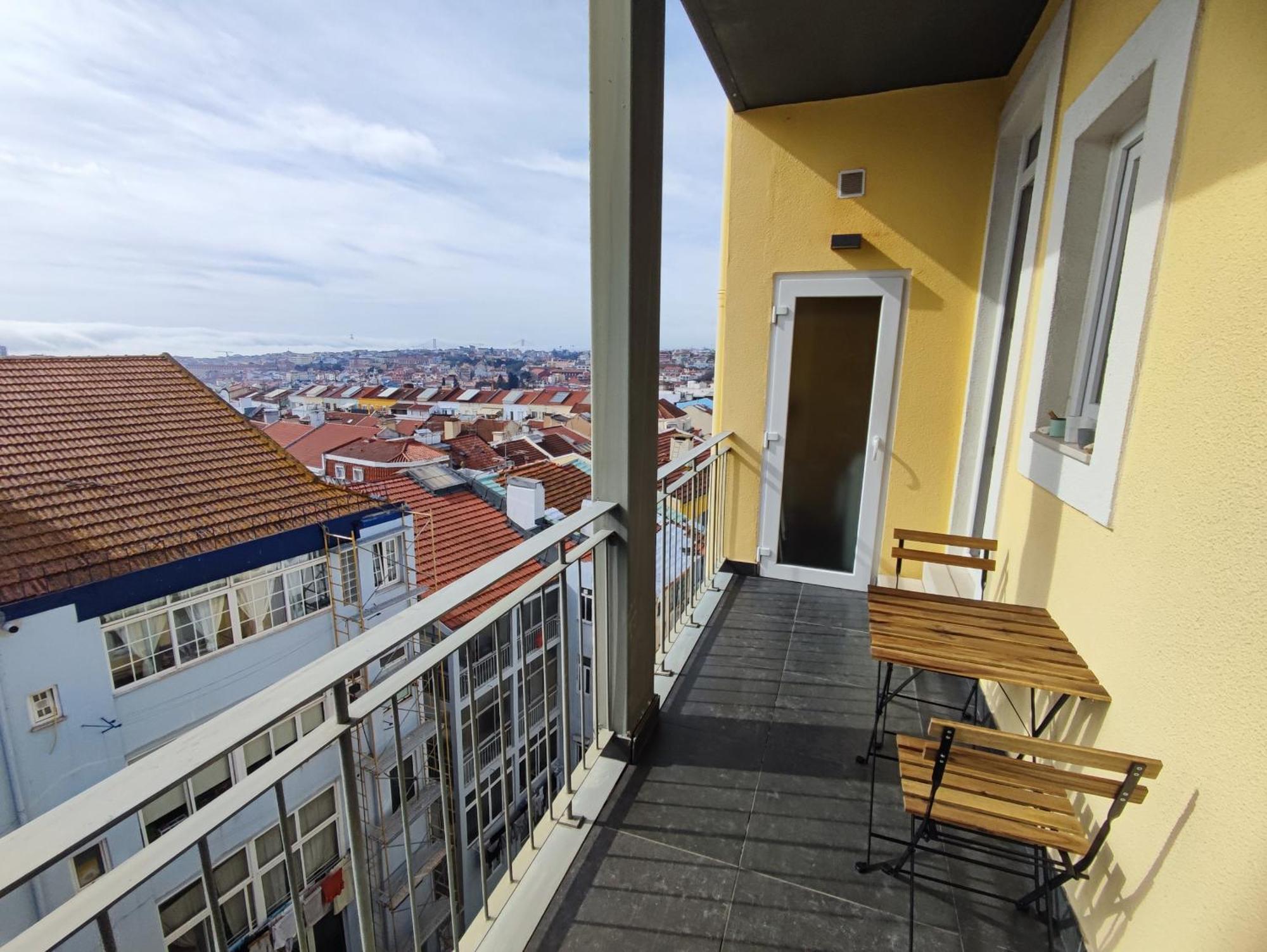 Apartamento T1 Balcony W River Views, R Cardiff, Lisboa